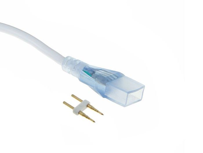 Гибкий неон, 15х25 мм, LED/м-120, SMD2835, 220V, 25 м, зелёный