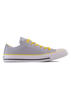 Кеды Converse Chuck Taylor All Star женские серые с желтым