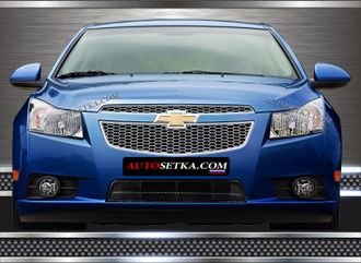 Premium защита радиатора для Chevrolet Cruze (2013-2015)