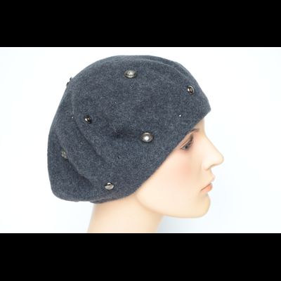 Vizio Италия берет 3633 фетровый антрацит