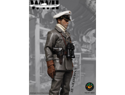 КАПИТАН ПОДВОДНОЙ ЛОДКИ - КОЛЛЕКЦИОННАЯ ФИГУРКА 1/6 German U-BOAT CAPTAIN (KT-8003) - Kings Toys