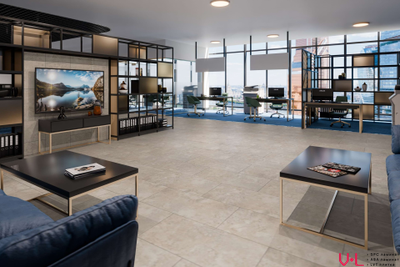 Кварцвиниловая плитка Damy Floor Ascent LVT Eiger / Эйгер 3936-1-LVT