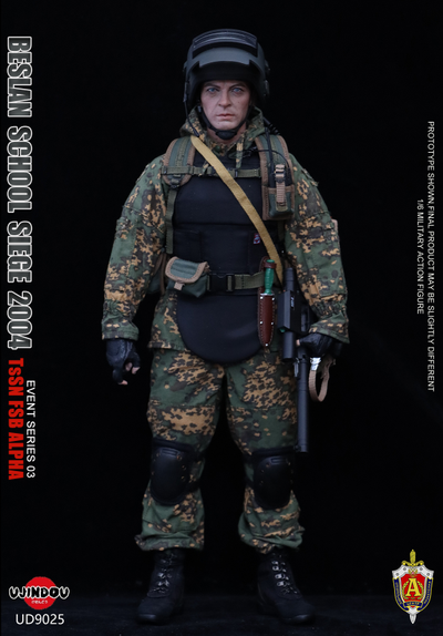 Спецназ ФСБ "Альфа" 2004 г - Коллекционная ФИГУРКА 1/6 scale TsSN FSB 2004 (UD9025) - UJINDOU