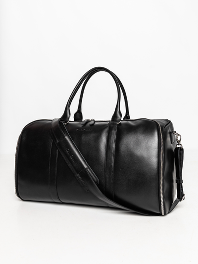 Кожаный портплед / дорожная сумка Goffredo 
Premium black (арт. 4045-51)