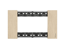 Bticino KA4804ZW, Рамка 4 модуля, ORO, Living Now