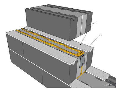 Крепежный элемент для окон и дверей RST (с винтом и шурупом)