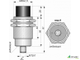Датчик индуктивный бесконтактный И52-NO-PNP-P (Л63)