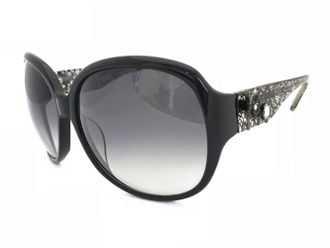 Крупные очки бабочка Anna Sui AS 813 001 Black swarovski