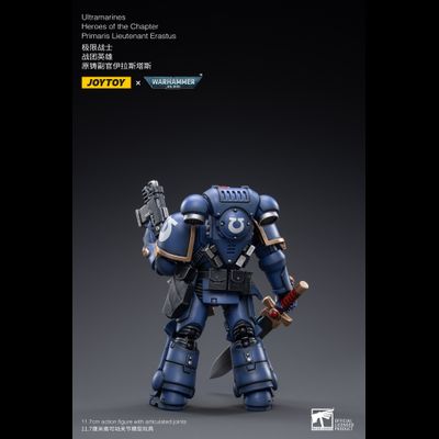 Ультрамарин Примарис лейтенант Эрастус (Warhammer 40k) - КОЛЛЕКЦИОННАЯ ФИГУРКА 1/18 scale Primaris Lieutenant Erastus (JT2481) - JOYTOY