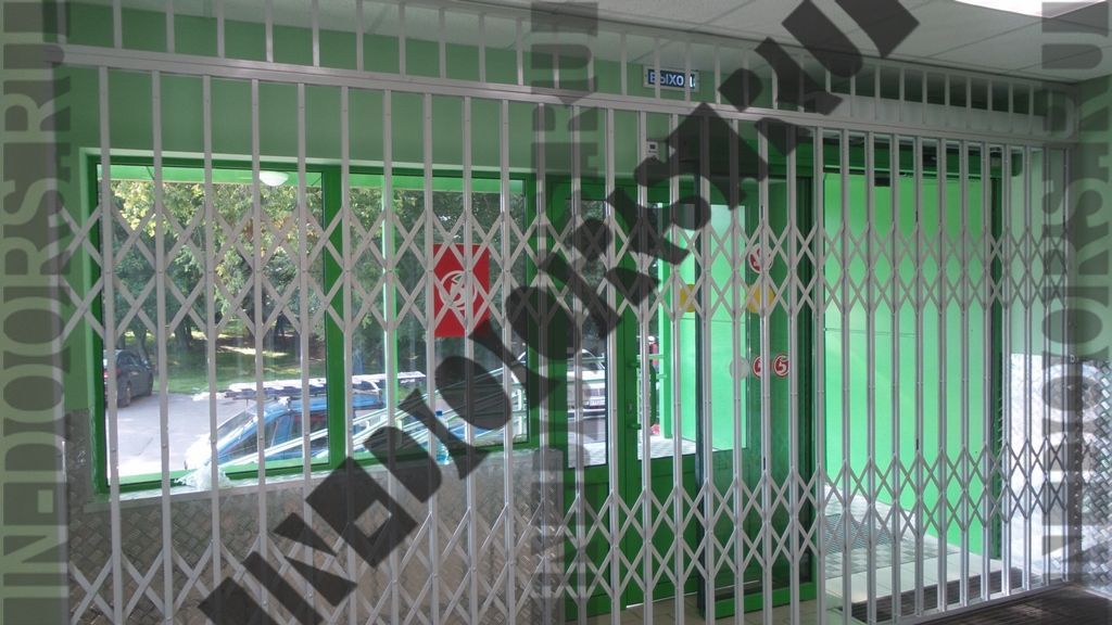 Антивандалка решетки гармошкой раздвижные цена 22