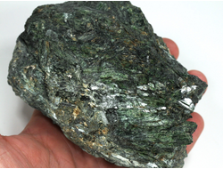 Актинолит, Россия, Северный Кавказ, КЧР, река Большой Блыб (125*77*58 мм, 915 г) №29636