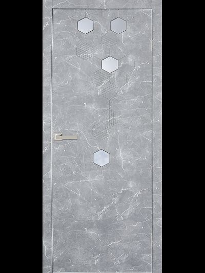 Лофт дверь Платинум 18