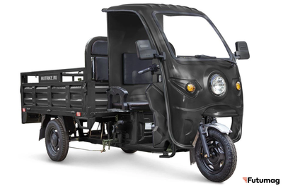 Грузовой электротрицикл Rutrike D4 КАБИНА 1800 72V1500W черный