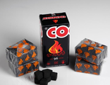 Кокосовый уголь для кальяна Cocobrico, 96 кубиков  Индонезия  .  24 кубика