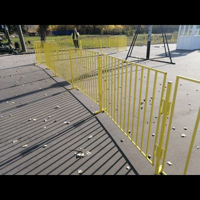 Ограждение для аттракционов по  ГОСТ 33807-2016 Вариант 2