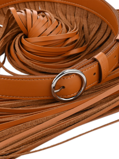 Bonny пояс с бахромой 80 Желтый