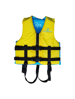 Спасательный жилет нейлон для каяка/SUP-доски Spinera Aquapark/Kayak/SUP Nylon - 50N Yellow/Aqua S24 - 12-14 (L/XL)