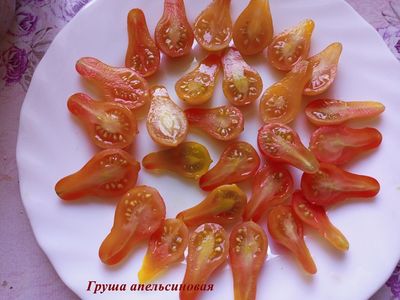 Томат  Груша апельсиновая (Pera Naranja, Груша оранжевая)