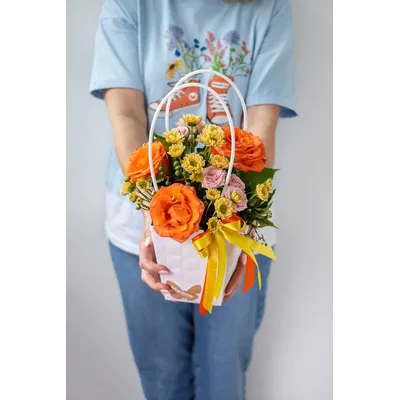 Цветочная композиция учителю / воспитателю № 850