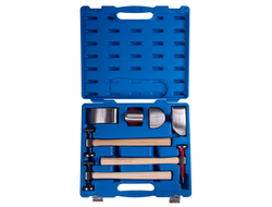 Набор рихтовочных молотков и поддержек, 7 предметов KING TONY 9CF-307