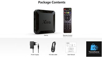 Андройд Приставка X96Q TV BOX Allwinner H313 2G+16G 2.4G WiFi Android 10.0