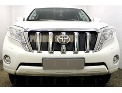 Защита радиатора Toyota Land Cruiser Prado 150 2013-2017 black PREMIUM