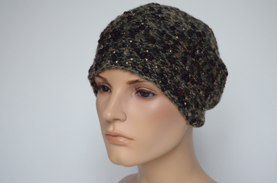 Итальянский головной убор цвета хаки Вицио Италия 7084