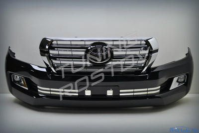 Бампер Toyota Land Cruiser 200 2007-2015 в стиле 2016+
