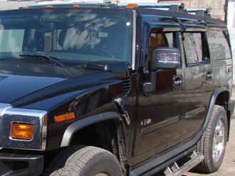 Дефлекторы окон 4 door HUMMER H2 2002-2009, NLD.SHUMH20232