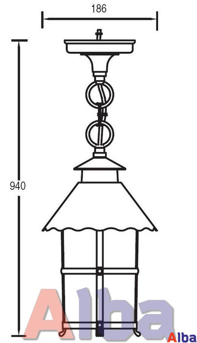 Caior 1 81505 18 Парковый светильник