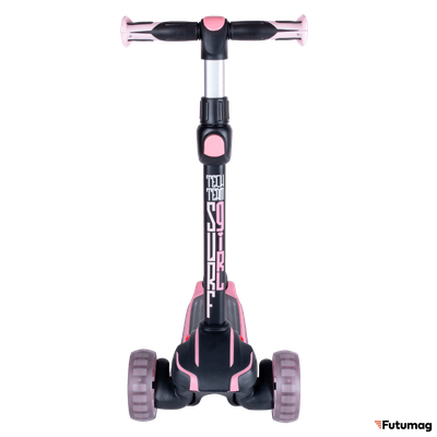 Детский самокат TechTeam Surf Girl 2021 розовый