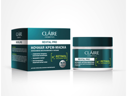 Ночная крем-маска интенсивное восстановление и питание REVITAL PRO