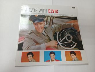 Elvis Presley - A Date With Elvis (LP, Comp, Mono, RE)