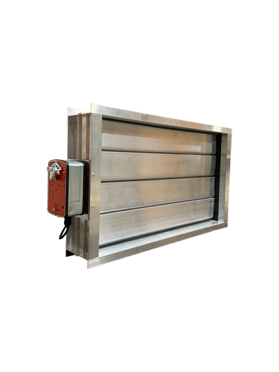 VMVZ-P-EP-5-S заслонка воздушная прямоугольная с электроприводом 5Hm 230 АС