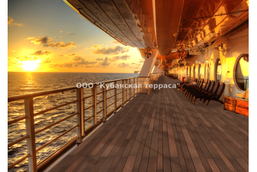 Причал из ДПК Bruggan