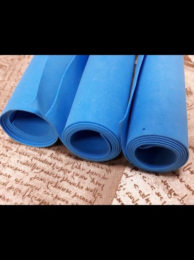 Фоамиран  50х50см 1мм цвет №014 голубой