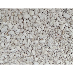 Бежевый мрамор галтовка, фракция 10-20 мм