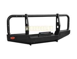 Передний универсальный силовой бампер серии Трофи на УАЗ Хантер 2003- (02.201.21)