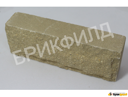Кирпич полуторный ЕВРО "Дикий камень". Серый. Кирпичный завод Брик Филд