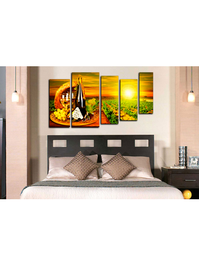 Модульная картина "Прекрасный урожай"