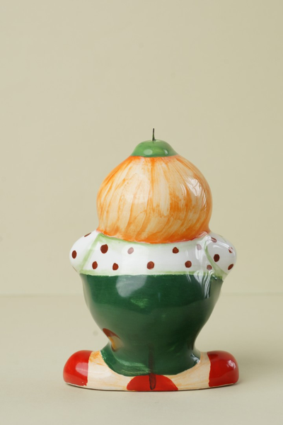 Клоун со щенками