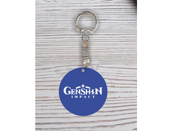 Гравированный брелок Genshin Impact, Геншин Импакт №5