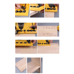 Кондуктор для засверловки отверстий для ручек и полкодержателей