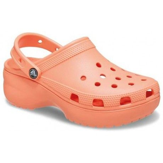 CROCS CLASSIC PLATFORM CLOG ОРАНЖЕВЫЕ