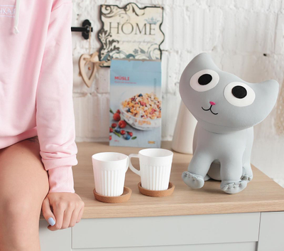 Игрушка-антистресс "Котенок Смоки" 35см