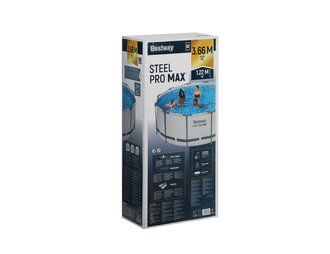 Каркасный бассейн Bestway Steel Pro Max 366х122 см (56420)