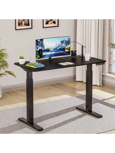 Компьютерный стол Eureka ERK-EHD-4801-B-V1, 120х70х75 см черный