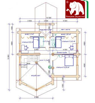 Проект 3-17, 195 кв.м., 11*12