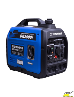 Генератор бензиновый инверторный Dinking DK2500i (2.5кВт, 230В/50Гц, DK164, бак 4л.)