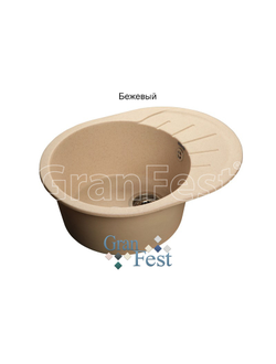 Керамическая мойка Granfest GF-R580L реверсивная 1 секционная мойка